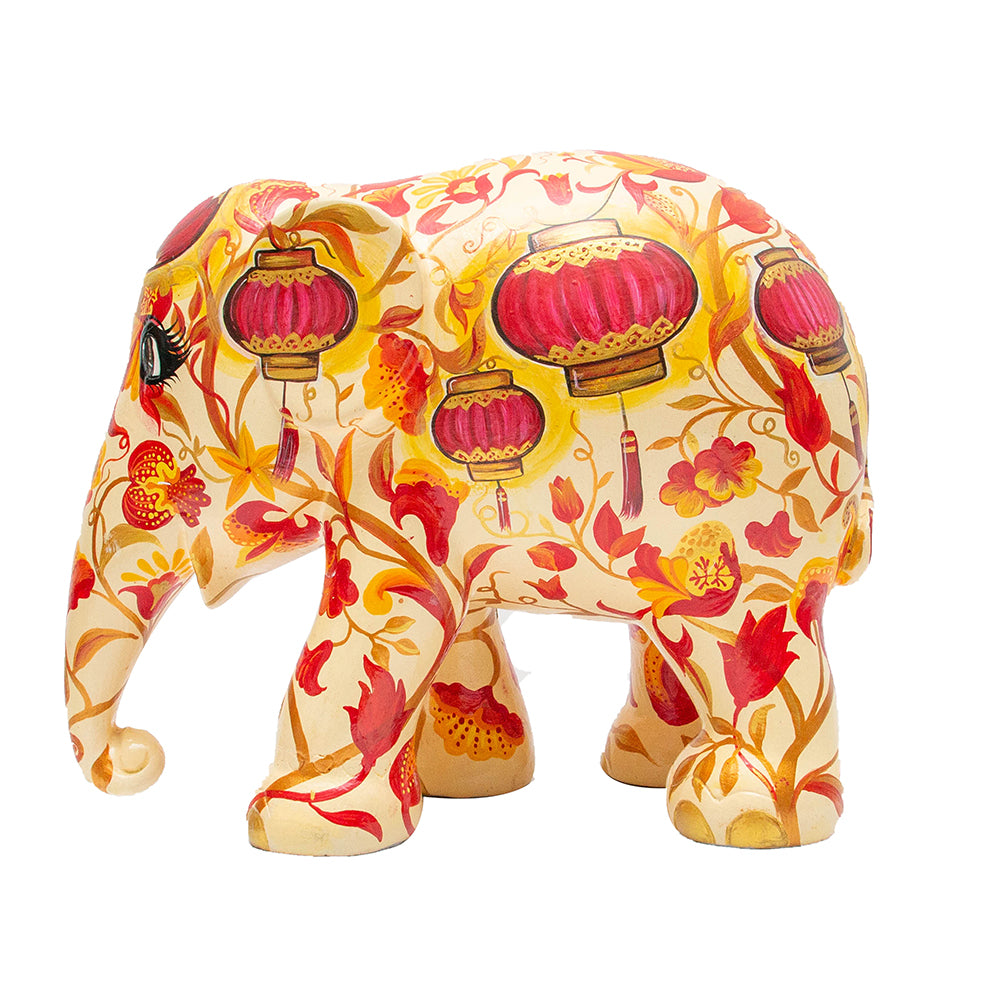 ART DÉCORATION DÉFILÉ D'ÉLÉPHANTS TUAN YUAN