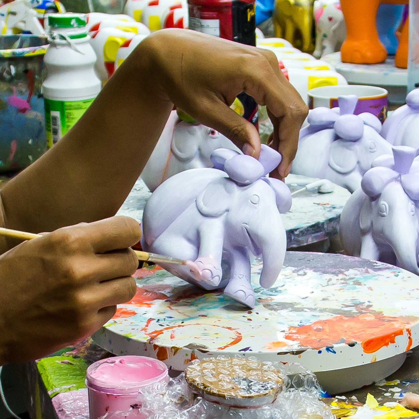 ARTE DECORATION ELEPHANT PARADE QUEEN OF THE FRUIT