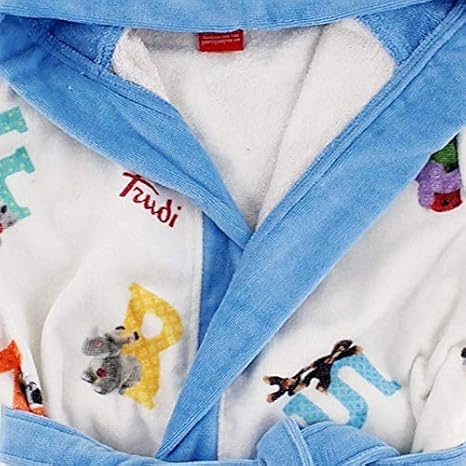 GABEL TRUDI ACCAPPATOIO BABY ALFABETO