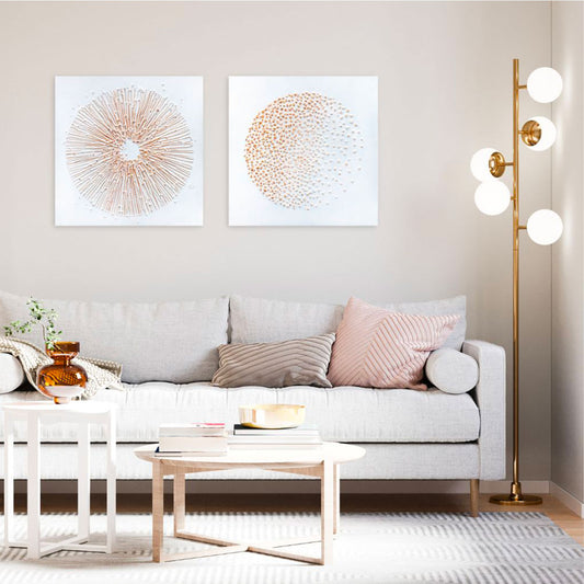 AGAVE QUADRI ORO SU TELA 2 (VISTA 3D)