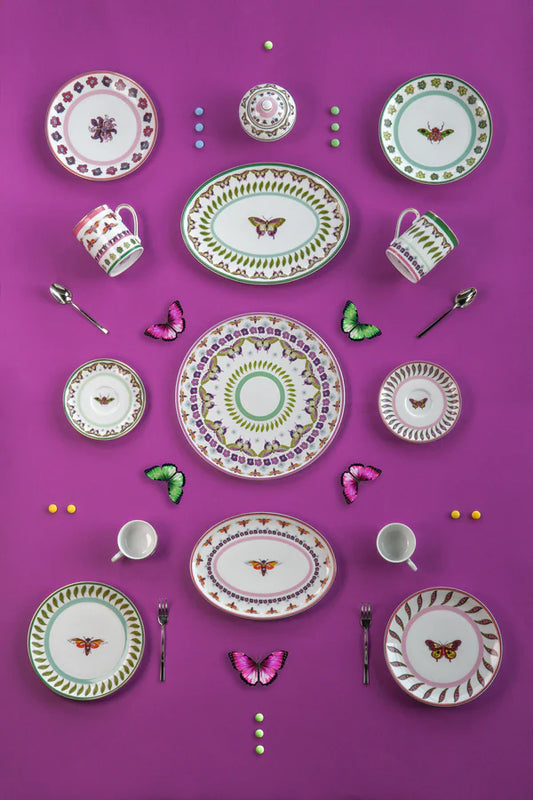 BACI MILANO AMAZZONIA COLLEZIONE IN PORCELLANA 18 PZ.