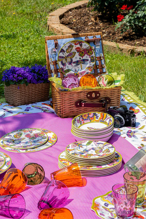 BACI MILANI SERVIZIO PIATTI 18 PZ COLLEZIONE AMAZZONIA