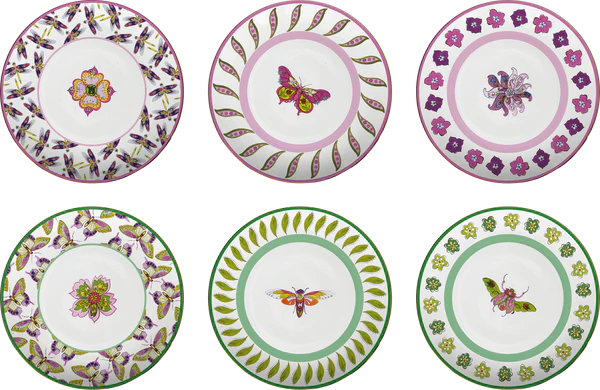 BACI MILANO AMAZZONIA COLLEZIONE IN PORCELLANA 18 PZ.