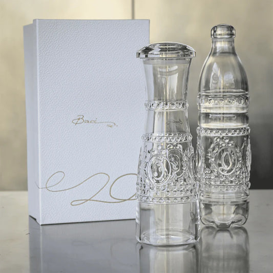BACI MILANO SET 6 BICCHIERI ACQUA + BROCCA 2 LITRI BAROQUE & ROCK ANNIVERSARY