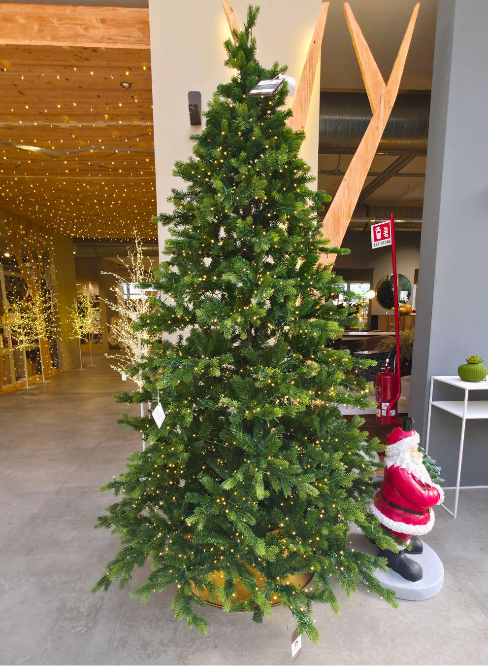 ALBERO DI NATALE H 240 5400 LED IN STOCK