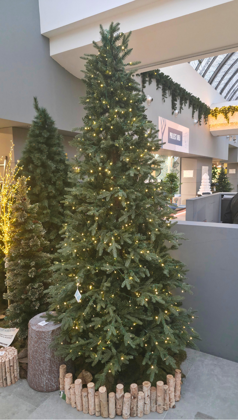 ALBERO DI NATALE ABETE CERVINO H 260 800 LED IN STOCK