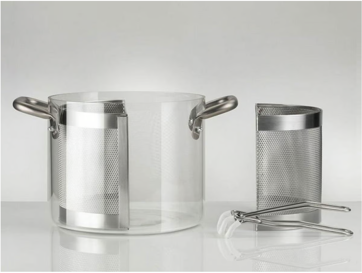 KNINDUSTRIE BEYOND BASIC THE GLASS POT PENTOLA VETRO