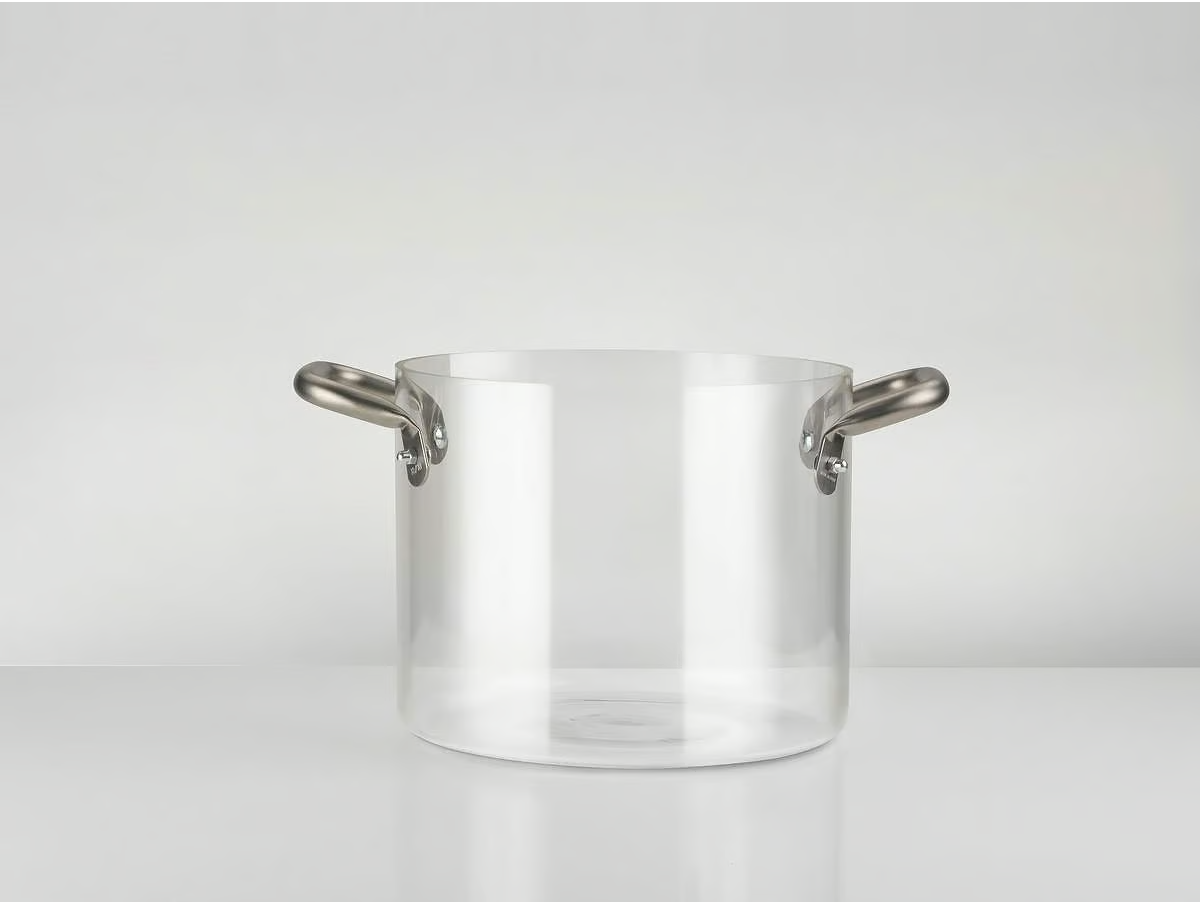 KNINDUSTRIE BEYOND BASIC THE GLASS POT PENTOLA VETRO