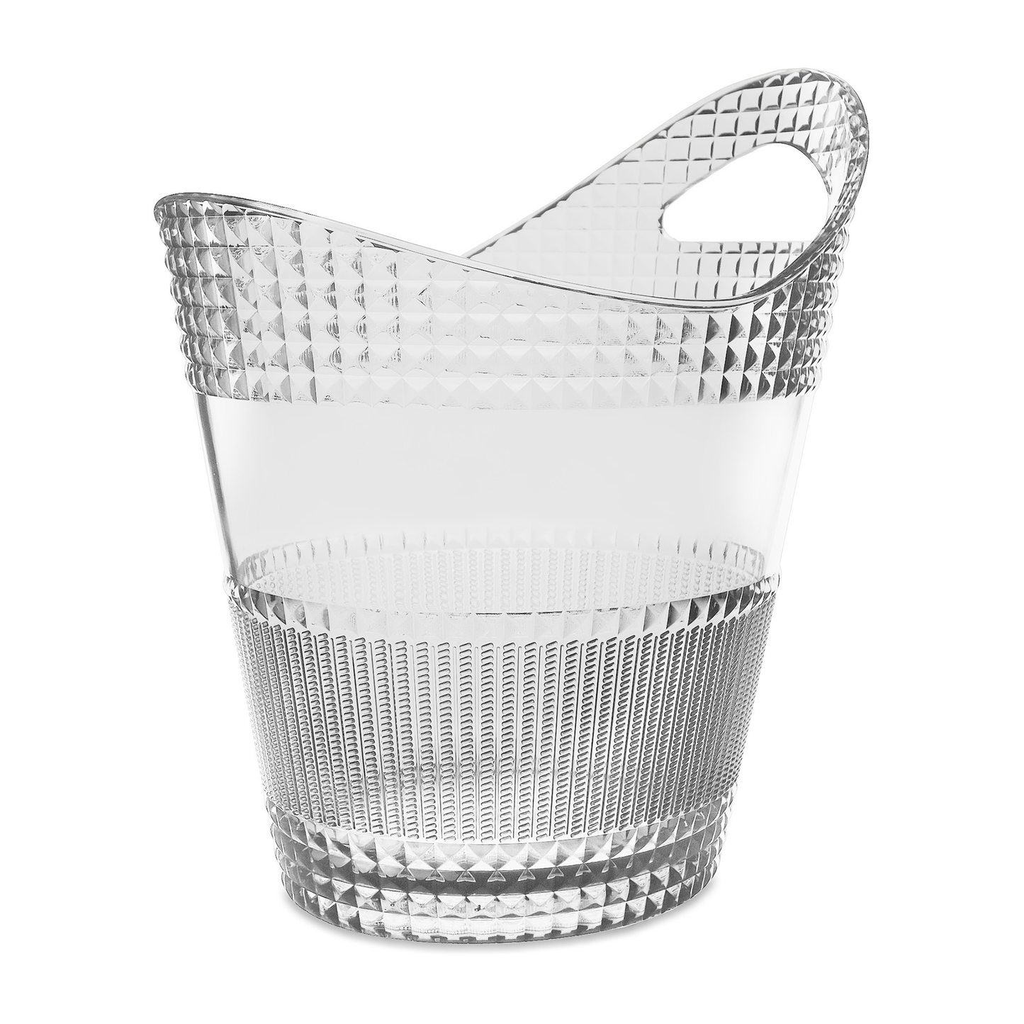 BACI MILANO CHAMPAGNE BUCKET CHIC & ZEN TRANSPARENT ACRYLIC