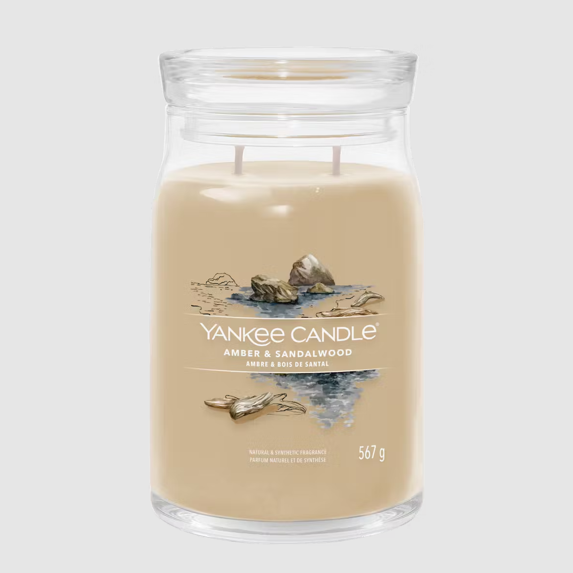 YANKEE CANDLE AMBER & SANDALWOOD (VARI STILI)