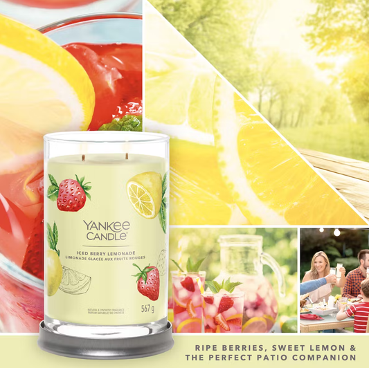 YANKEE CANDLE ICED BERRY LEMONADE (VARI STILI)