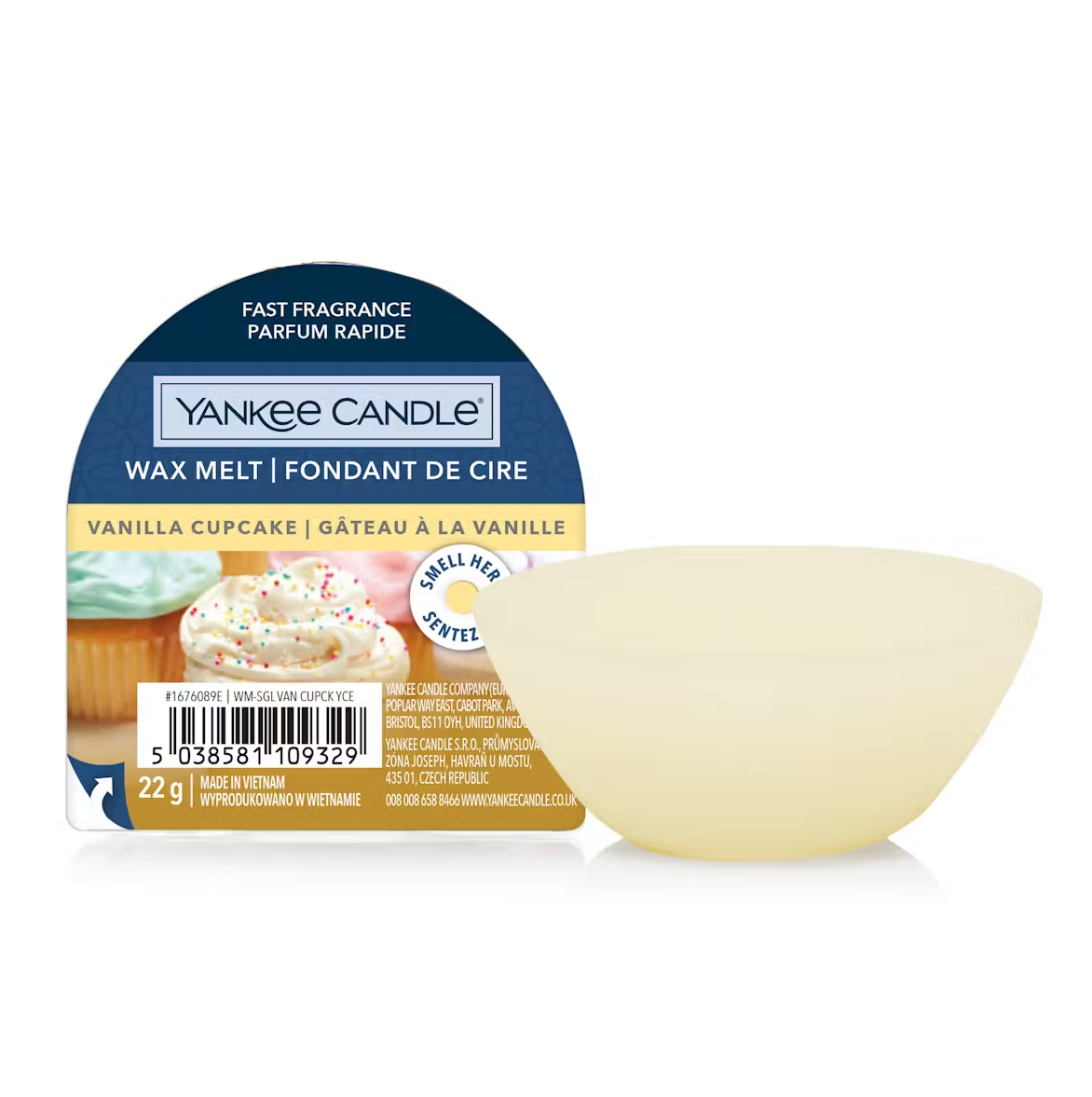 CUPCAKE GLACÉ À LA VANILLE YANKEE CANDLE (DIFFÉRENTS STYLES)