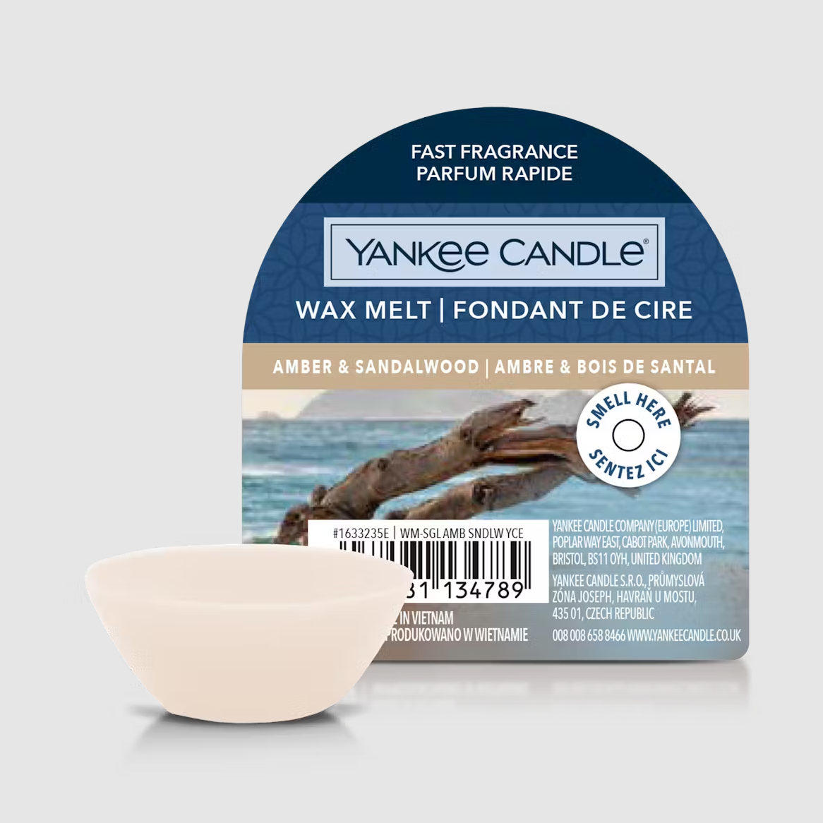 YANKEE CANDLE AMBER & SANDALWOOD (VARI STILI)