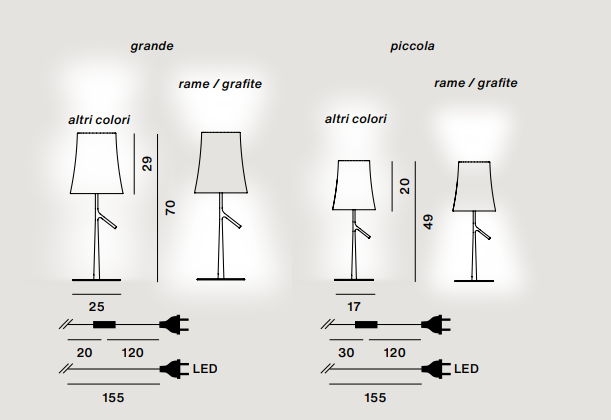 FOSCARINI BIRDIE 018
