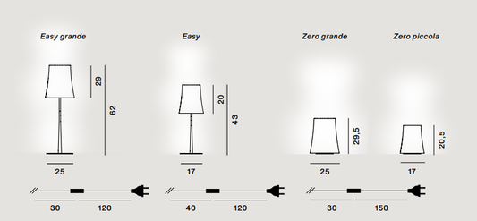 FOSCARINI BIRDIE EASY + ZERO 019