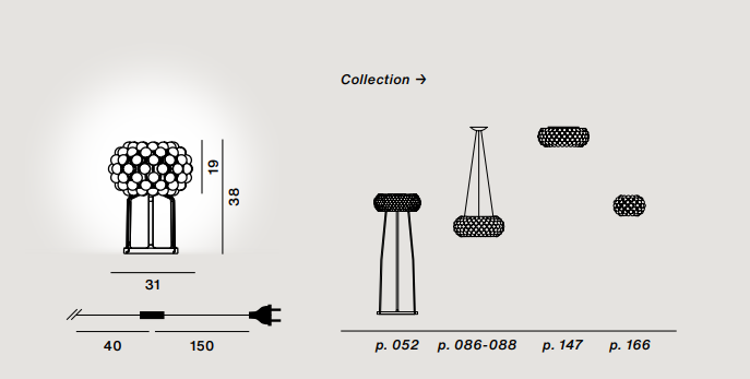 FOSCARINI CABOCHE PLUS 022