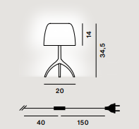 FOSCARINI LUMIERE 034 - 035