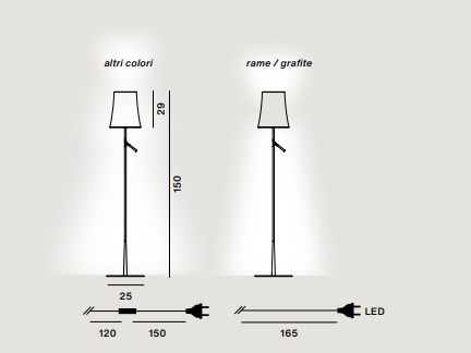 FOSCARINI BIRDIE 050