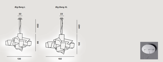 FOSCARINI BIG BANG XL 081