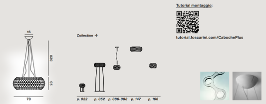 FOSCARINI CABOCHE PLUS GRANDE 086