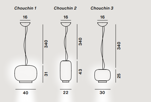 FOSCARINI CHOUCHIN BIANCO 091