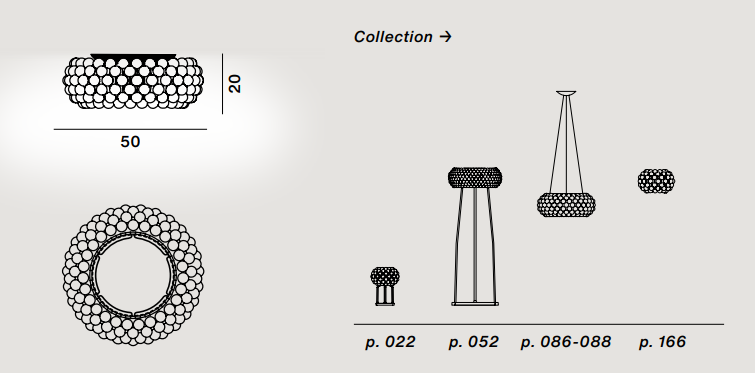 FOSCARINI CABOCHE PLUS 147