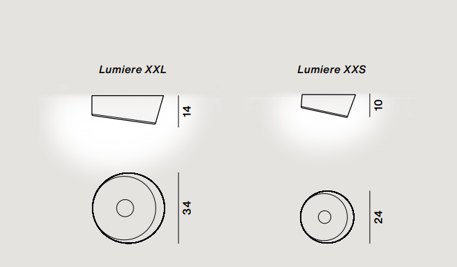 FOSCARINI LUMIERE XXL + XXS 154