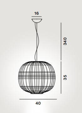FOSCARINI TARTAN 122