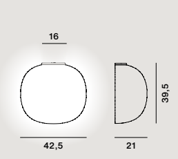 FOSCARINI GEM SEMI 173