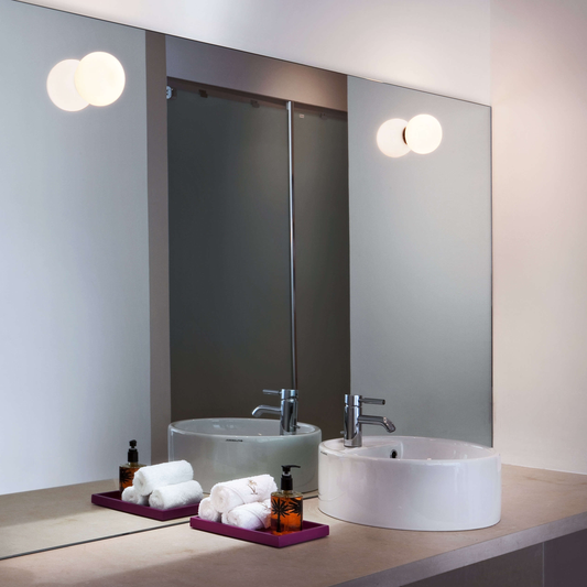 FLOS GLO-BALL WALL MINI CEILING/WALL MIRROR