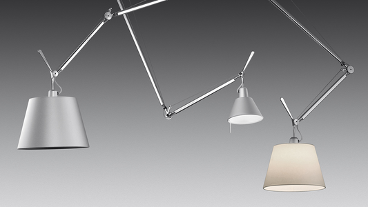 ARTEMIDE TOLOMEO DECENTRATA SOSPENSIONE
