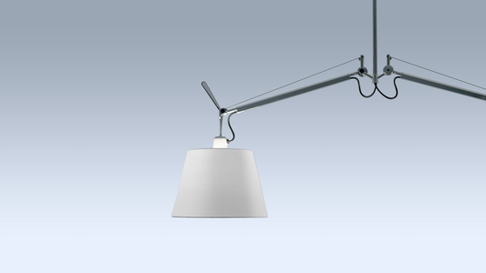 ARTEMIDE TOLOMEO BASCULANTE SUSPENSION 2 BRACCI