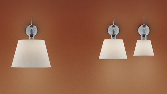 ARTEMIDE TOLOMEO DIFFUSORE PARETE