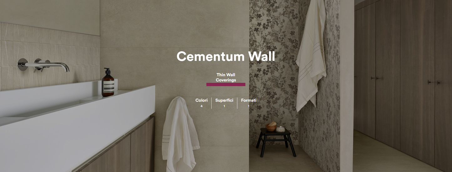 MARAZZI COLLEZIONE CEMENTUM WALL