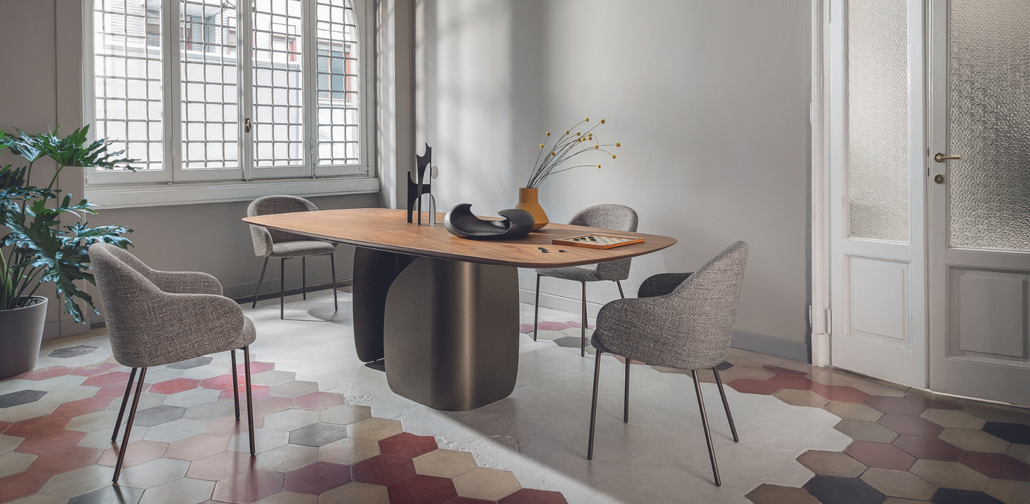 CALLIGARIS TWINS TAVOLO 100X200/248/29A ALLUNGABILE CALACATTA PAONAZZO OPACO IN STOCK