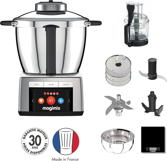 MAGIMIX COOK EXPERT CHROME 18900 ROBOT DA CUCINA MULTIFUNZIONE 3/5 L CROMATO OPACO IN STOCK