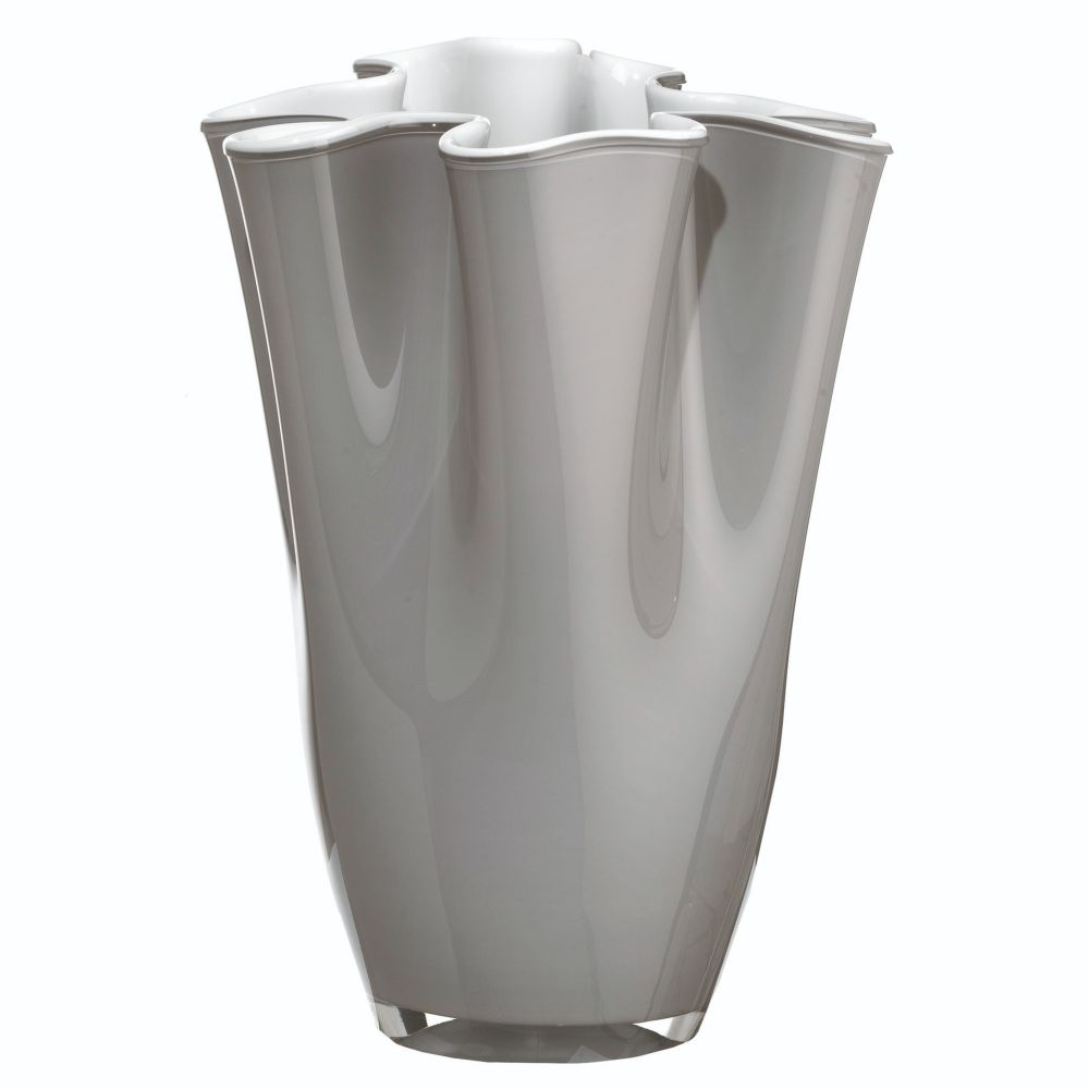 ONLYLUX VASE OPALE ROUGE 42CM