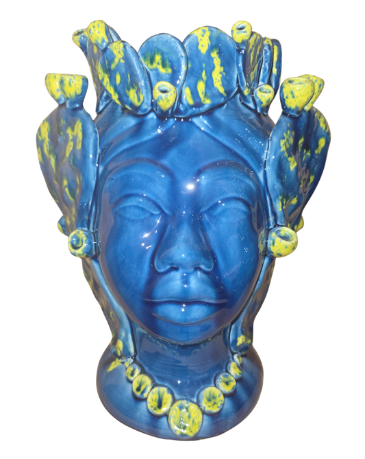 CERAMICHE COPPIA TESTE DI MORO