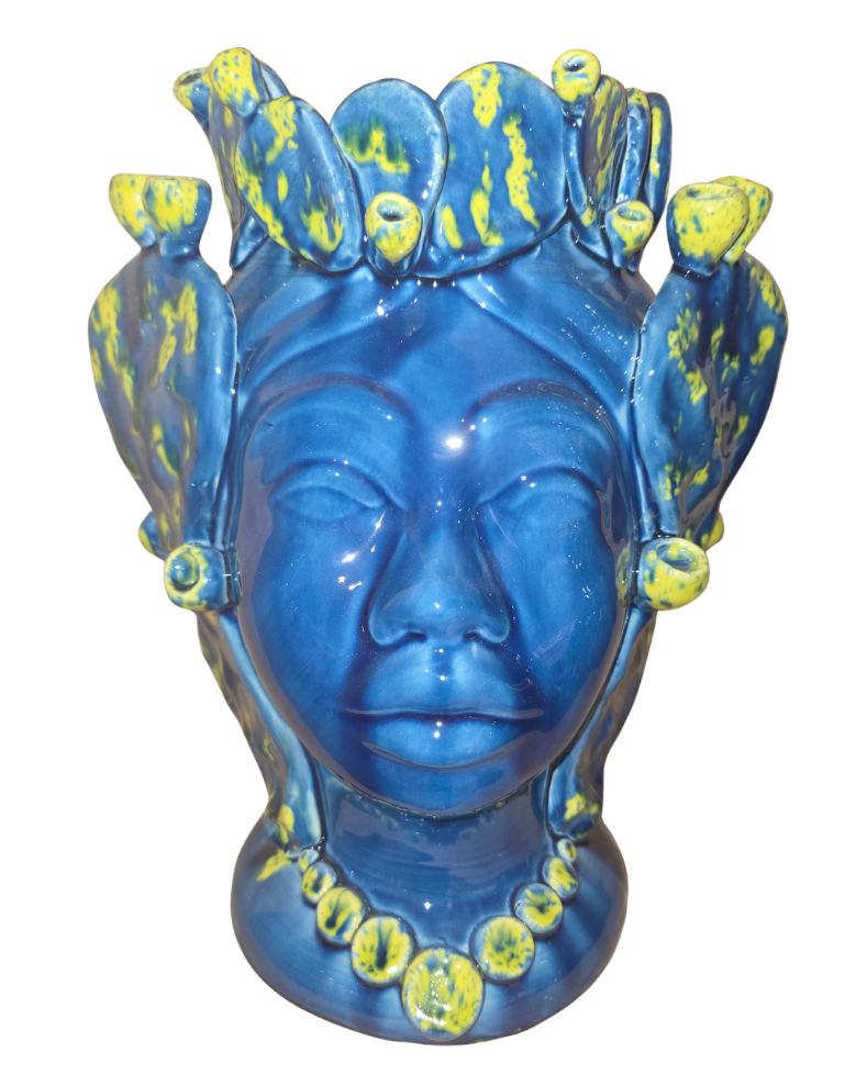 CERAMICHE COPPIA TESTE DI MORO