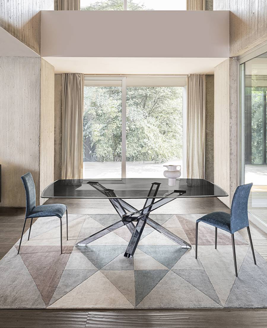 RIFLESSI TAVOLO SHANGAI LIMITED EDITION CRISTALLO BASE IN METACRILATO IN STOCK