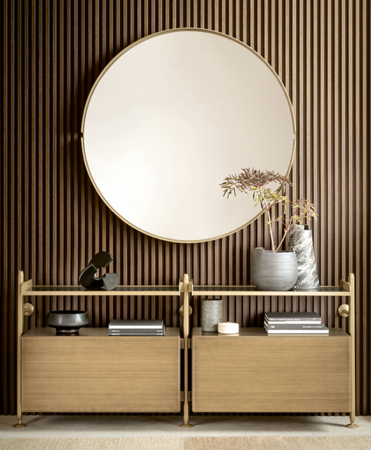 RIFLESSI SPECCHIO BRONZO OMEGA D.120 IN STOCK