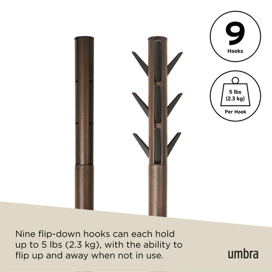 UMBRA FLAPPER COAT RACK APPENDIABITI