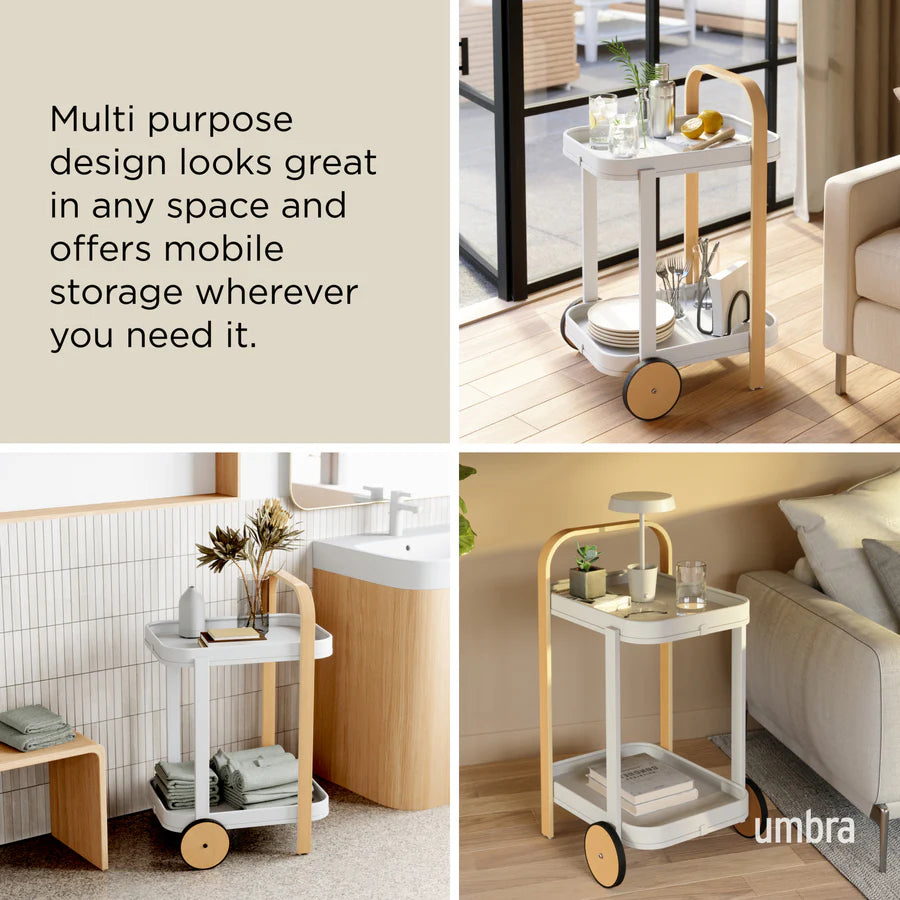 UMBRA BELLWOOD GARMENT RACK LEGNO