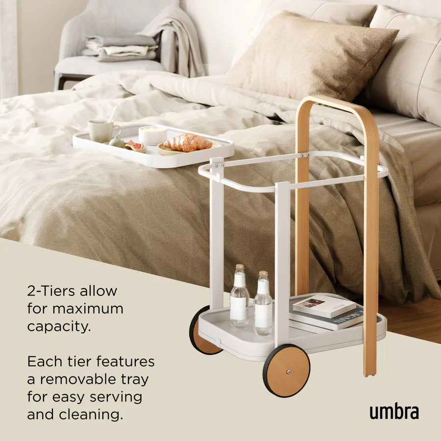 UMBRA BELLWOOD GARMENT RACK LEGNO