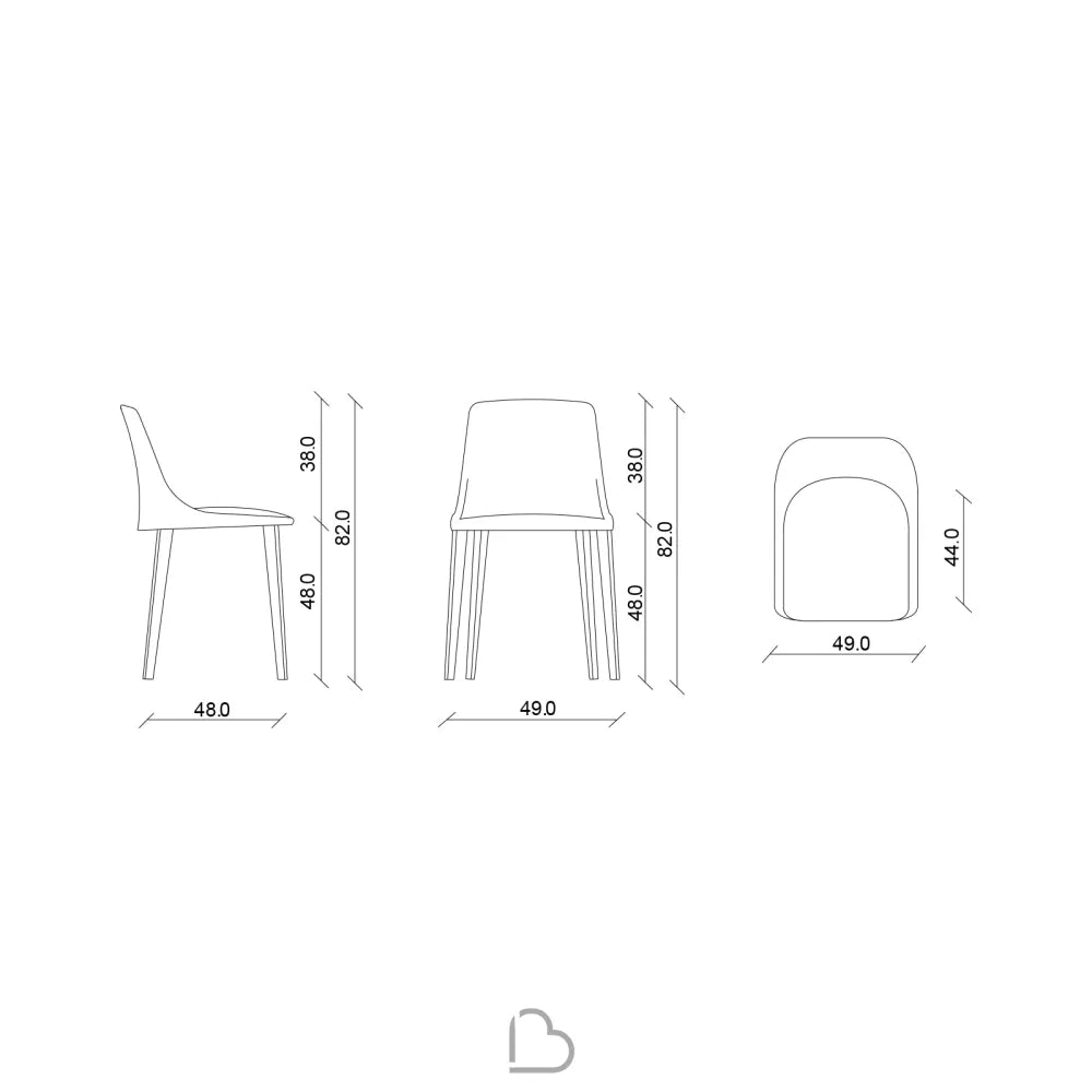 RIFLESSI SEDIA SOFIA BASSA