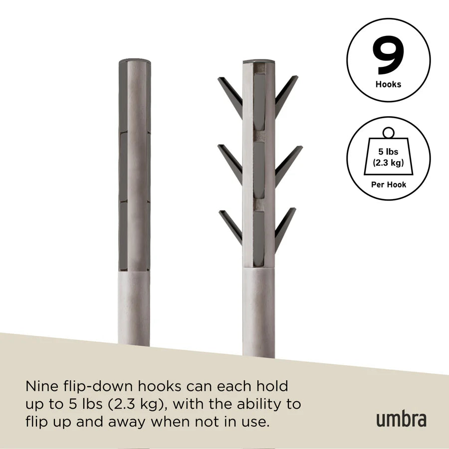 UMBRA FLAPPER COAT RACK APPENDIABITI