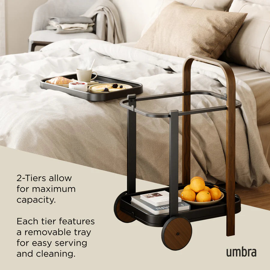 UMBRA BELLWOOD GARMENT RACK LEGNO
