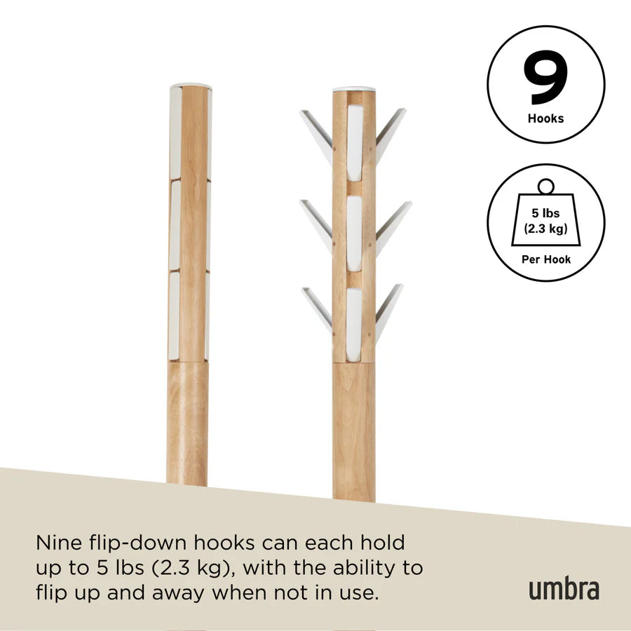 UMBRA FLAPPER COAT RACK APPENDIABITI