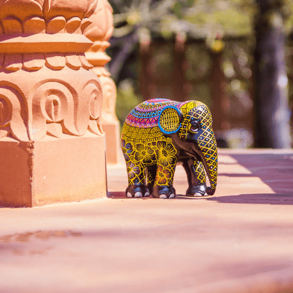 ART DÉCORATION DÉFILÉ D'ÉLÉPHANTS NIMA NIMA