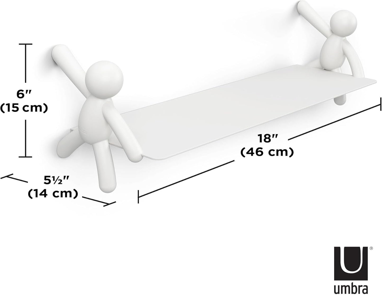 UMBRA BUDDY FLOATING WALL SHELF